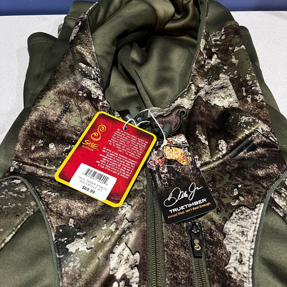 She Outdoors Fleece lined 1/4 zip pullover